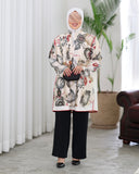 Printed Cotton Shirt – Beige