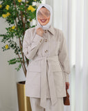 Belted Utility Parachute Set – Beige